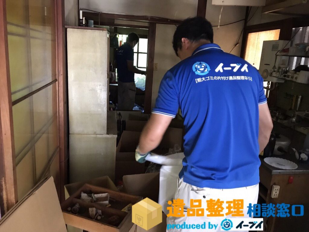 2017年9月16日大阪府東大阪市で遺品整理の依頼で台所の生活用品の処分をしました。写真1