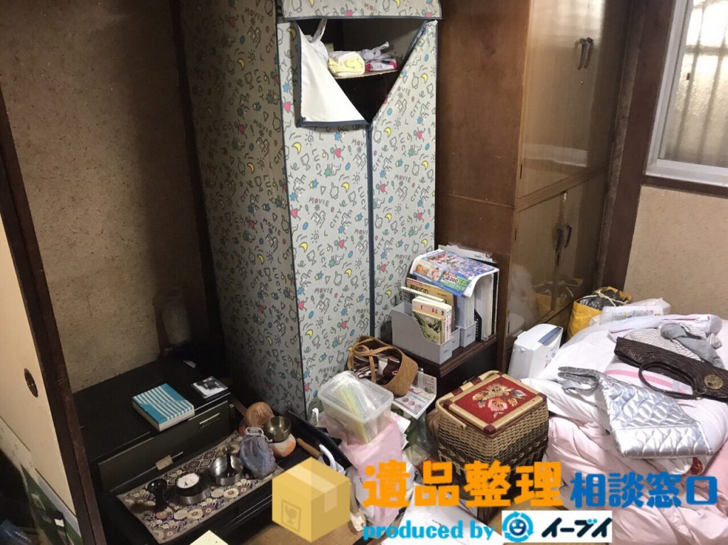2017年10月19日大阪府枚方市で遺品整理作業に伴い家具処分や遺品の処分をしました。写真5