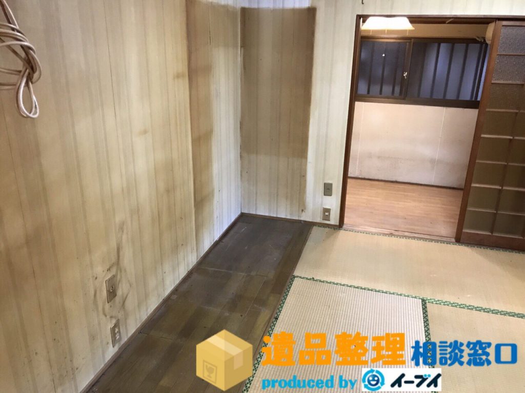 2017年10月23日奈良県天理市で遺品整理の依頼を受け家具や遺品処分を行いました。写真7