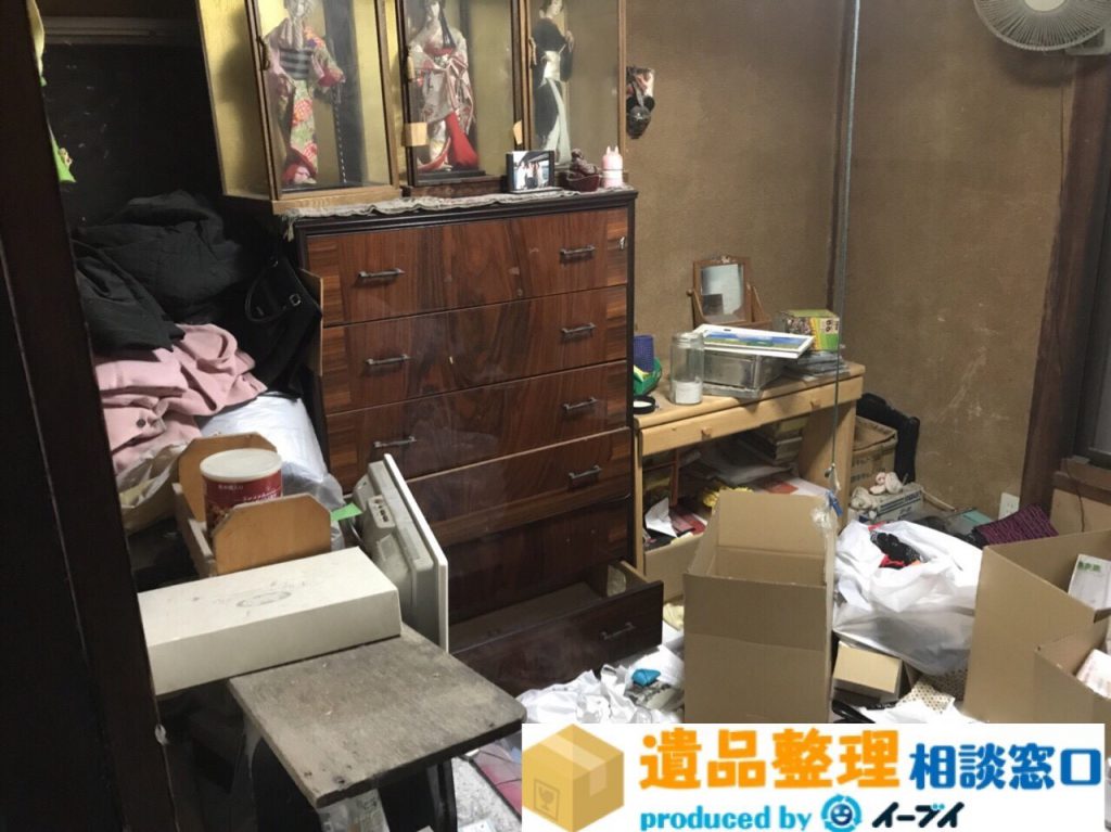 2017年10月28日大阪府吹田市で遺品整理のご依頼で片付けや家具処分をしました。写真4