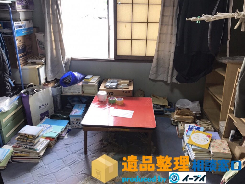 2017年11月12日兵庫県川西市で遺品整理に伴う家具処分や生活用品の片付けをしました。写真7