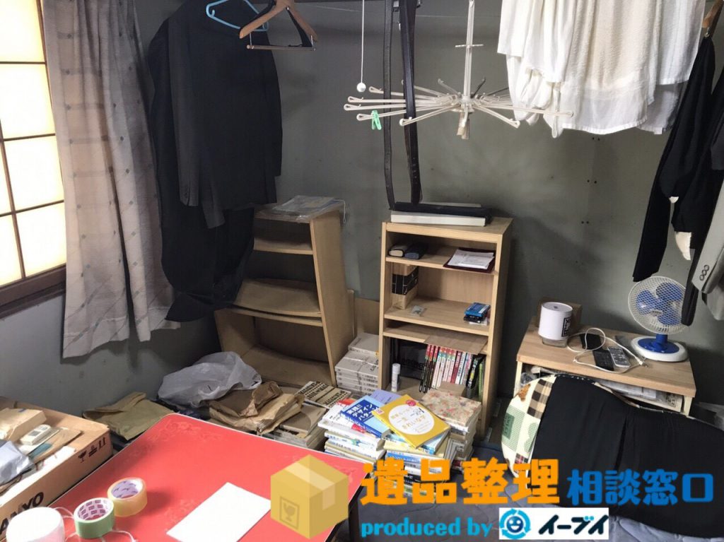 2017年11月12日兵庫県川西市で遺品整理に伴う家具処分や生活用品の片付けをしました。写真5