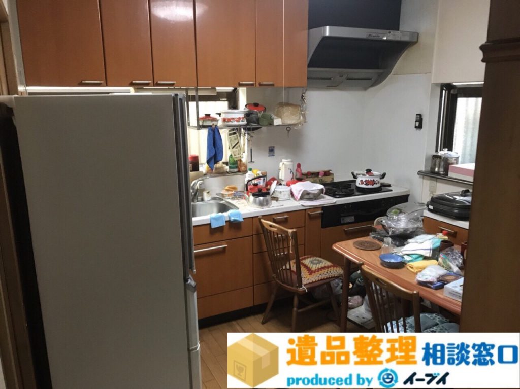 2017年12月2日兵庫県姫路市で遺品整理に伴いキッチン用品や食器の片付け処分をしました。写真4
