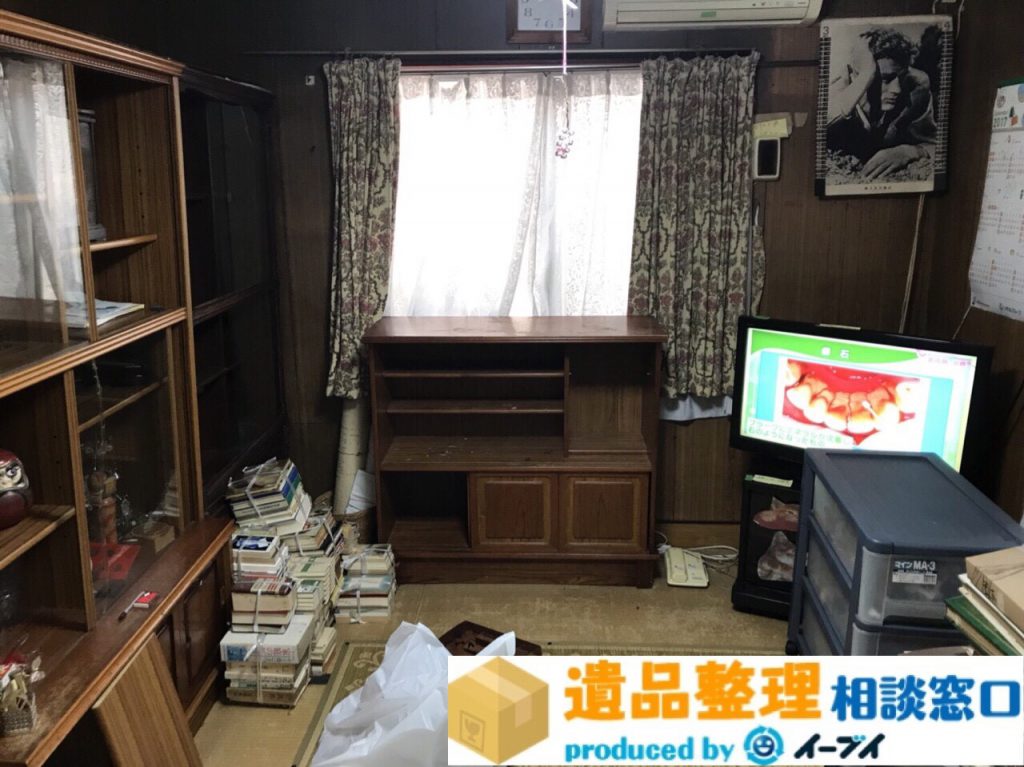 2017年11月18日京都府八幡市で遺品整理に伴い家具や生活用品の処分をしました。写真2
