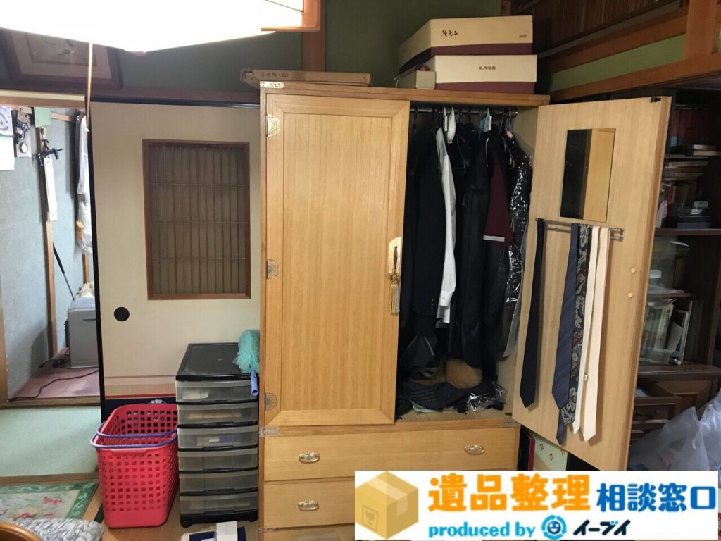 2017年12月1日京都府長岡京市で遺品整理に伴い家具処分をしました。写真3