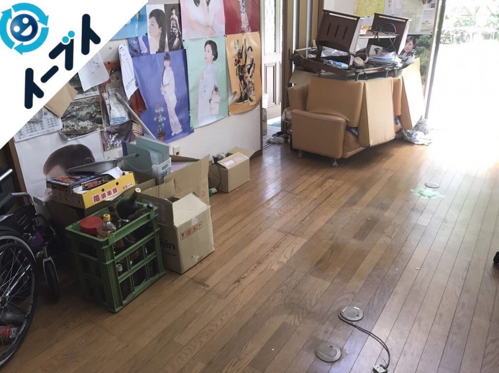 2017年12月31日兵庫県明石市で遺品整理に伴い粗大ゴミや家具処分をしました。写真3