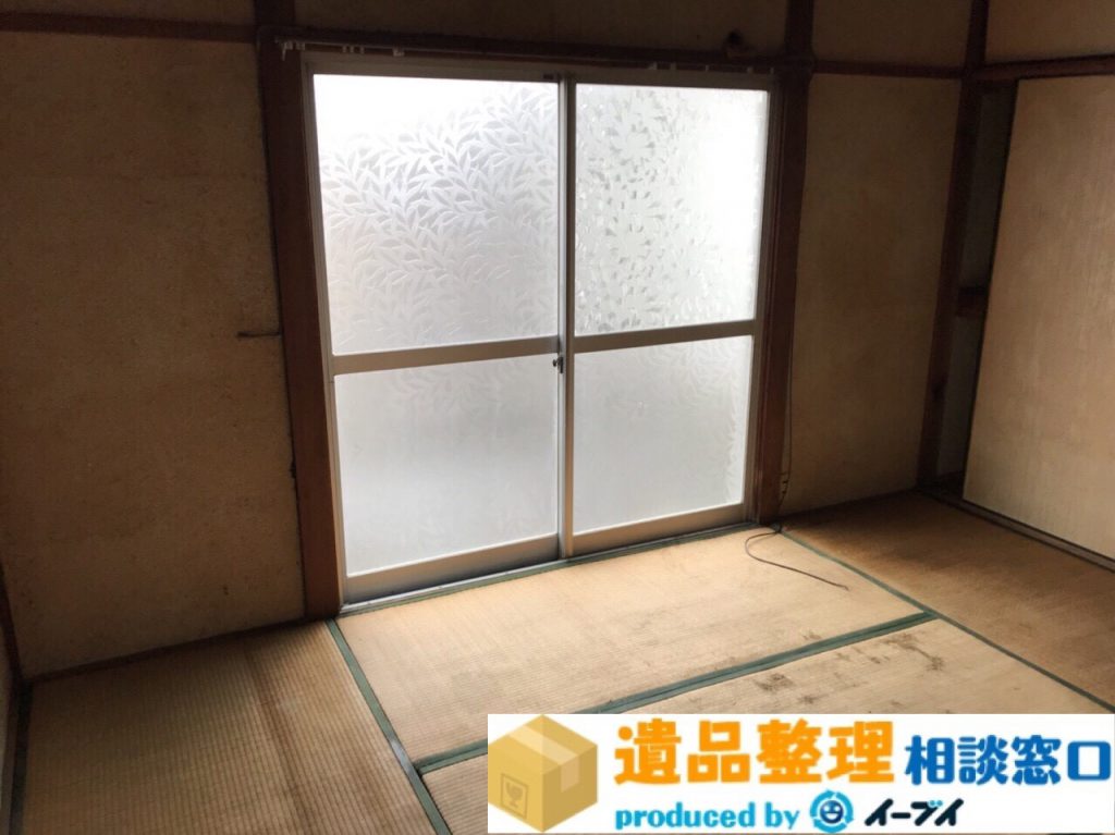 2018年1月4日奈良県五條市で遺品整理の依頼で家具や衣類などの処分。写真4
