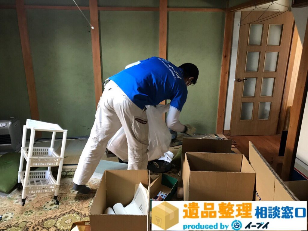 2017年12月5日大阪府高石市で遺品整理に伴い家財道具の処分をしました。写真1