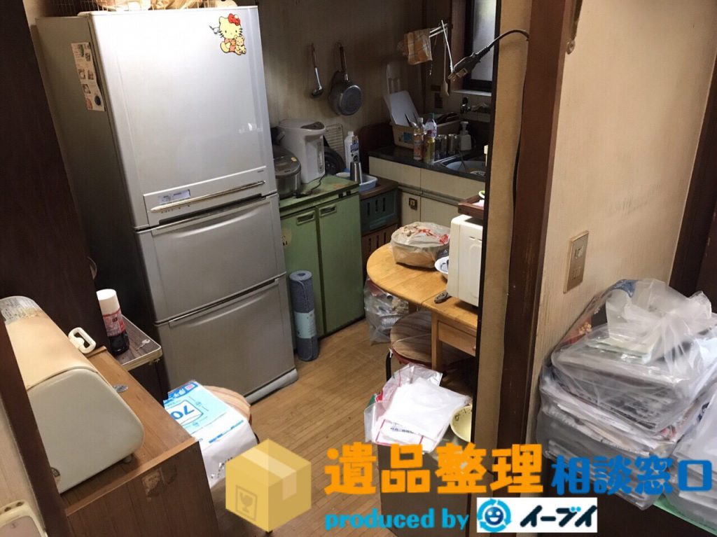 2017年12月25日奈良県御所市で遺品整理に伴う家財道具処分をしました。写真2