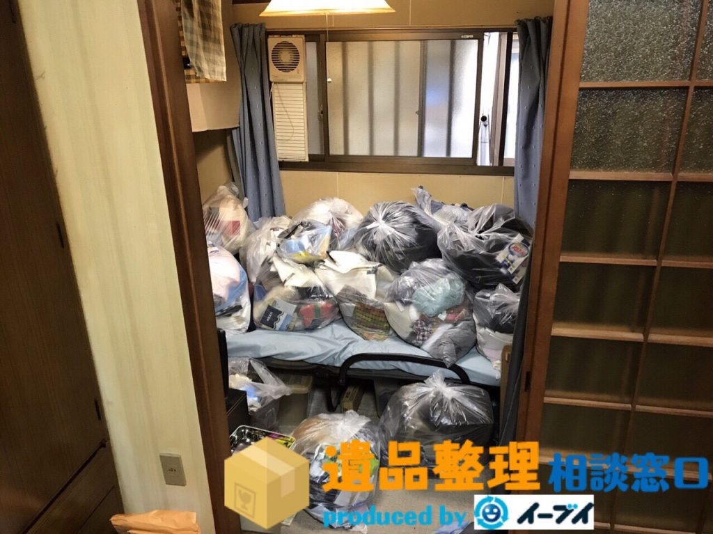 2018年1月3日奈良県葛城市で遺品整理に伴う家財処分をしました。写真2