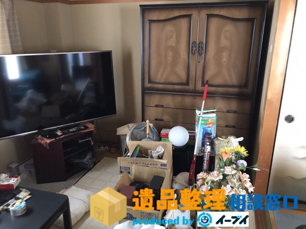 2018年2月15日奈良県大和郡山市で遺品整理に伴う部屋の片付けや処分をしました。写真4