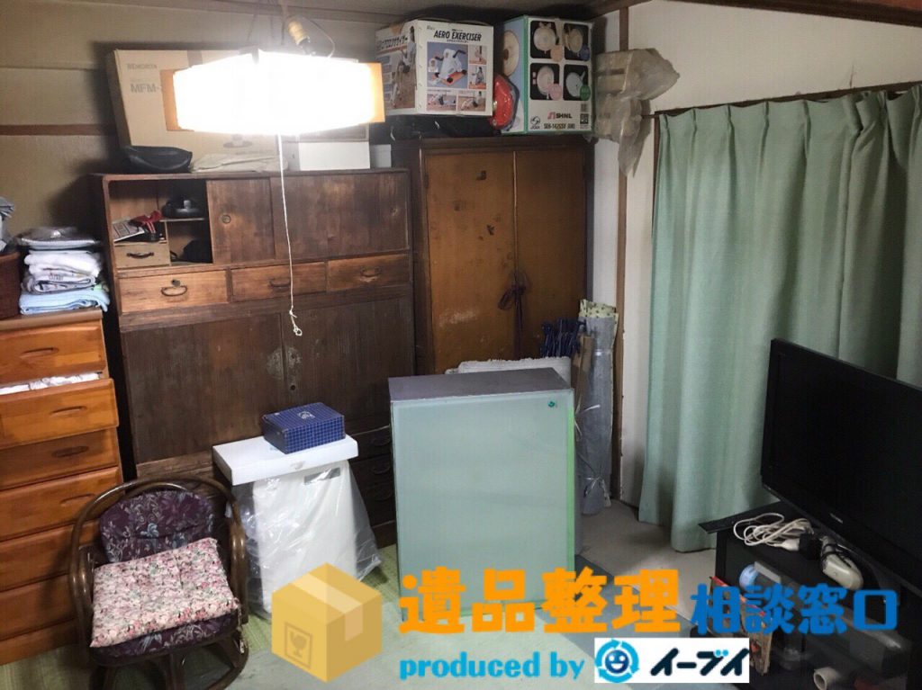 2018年2月12日大阪府泉南市で遺品整理の作業で家財処分や片付け整理をしました。写真4