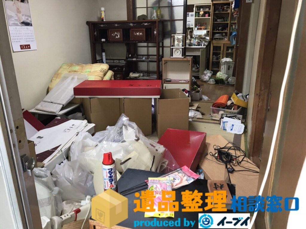 2018年2月6日大阪府箕面市で遺品整理の依頼で部屋の家財処分をしました。写真6