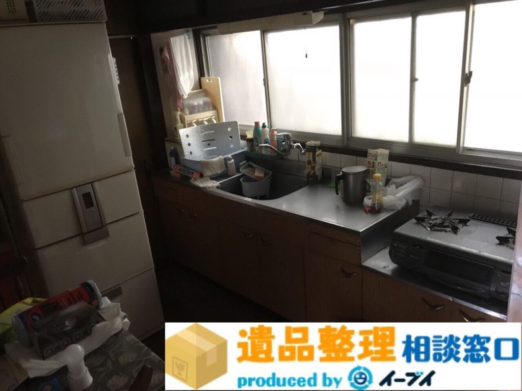 2018年3月31日大阪府岸和田市で食器や台所の遺品整理に伴う片付け処分をしました。写真4