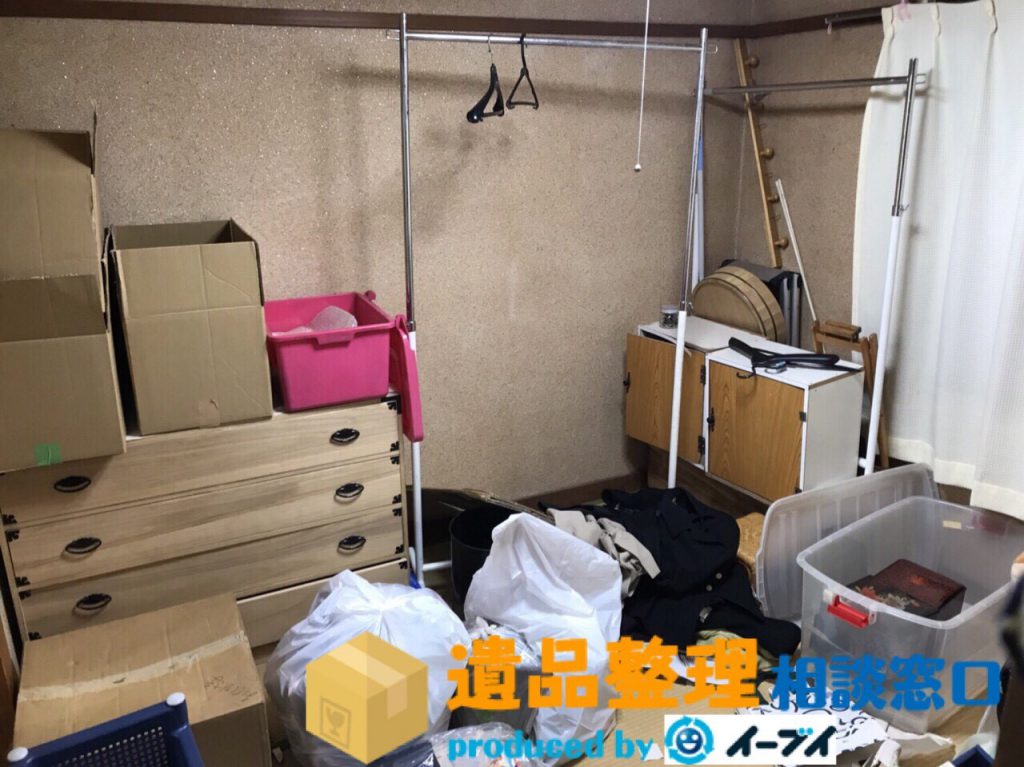 2018年5月1日兵庫県神戸市で遺品整理の作業で部屋の片付けや家具処分をしました。写真2