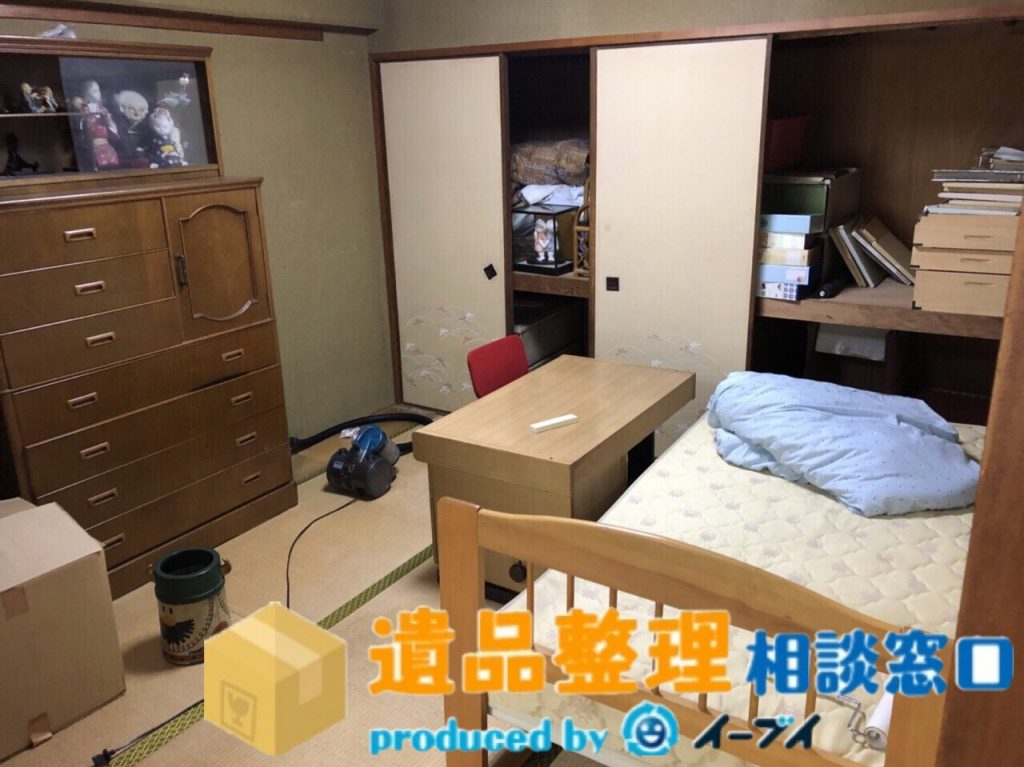 2018年5月15日大阪府岸和田市で遺品整理に伴う片付けや家具の処分のご依頼を頂きました。写真4