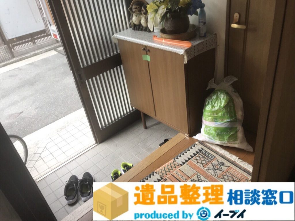 2018年6月5日奈良県奈良市で遺品整理に伴う家財道具や生活ゴミの処分をしました。写真4