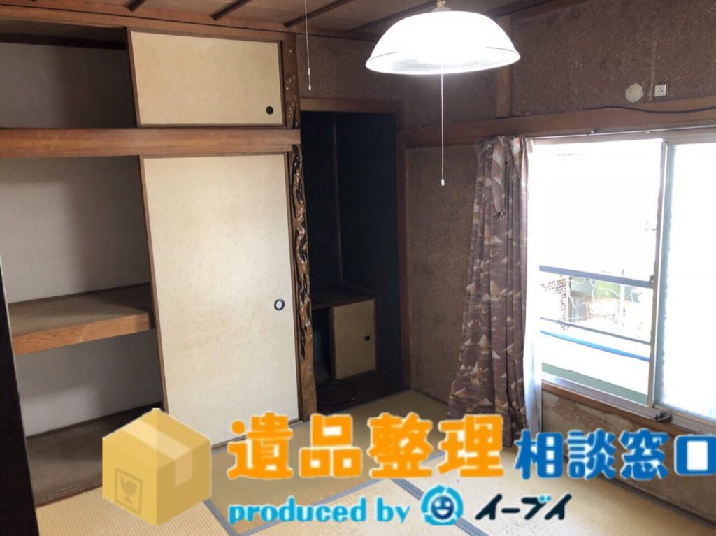 2018年6月27日兵庫県西宮市で遺品整理に伴う家財道具のご依頼を頂きました。写真3