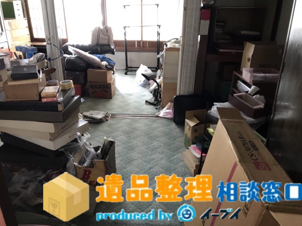 2018年6月12日兵庫県宝塚市で遺品整理に伴い家財道具の処分片付けをさせて頂きました。写真2