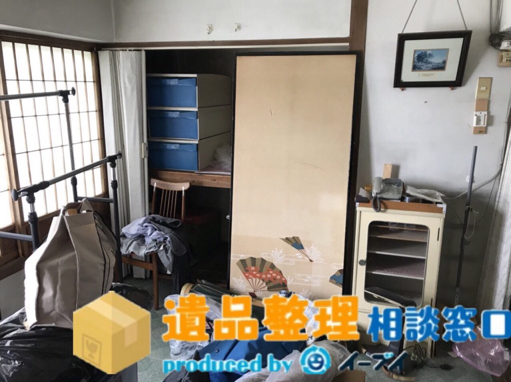2018年6月12日兵庫県宝塚市で遺品整理に伴い家財道具の処分片付けをさせて頂きました。写真4