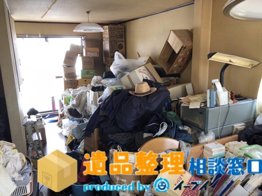 2018年6月6日大阪府大阪市で生活ゴミの処分やお片付けの遺品整理のご依頼を頂きました。写真4