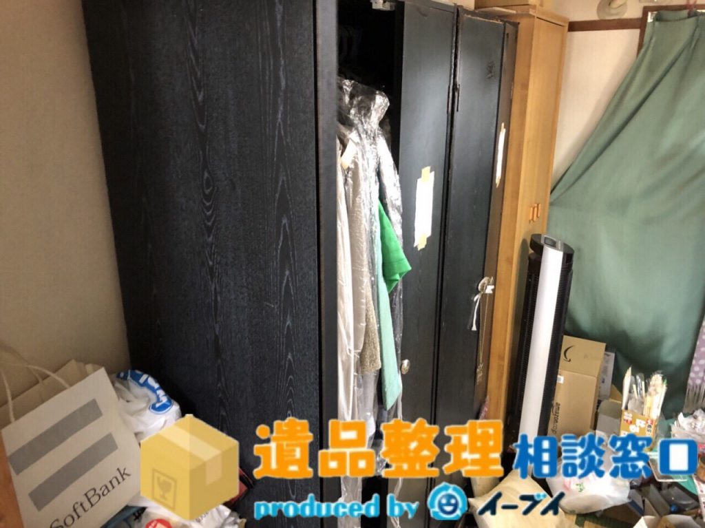 2018年8月10日兵庫県加古川市で遺品整理に伴い箪笥の処分や押し入れの整理をしました。写真4