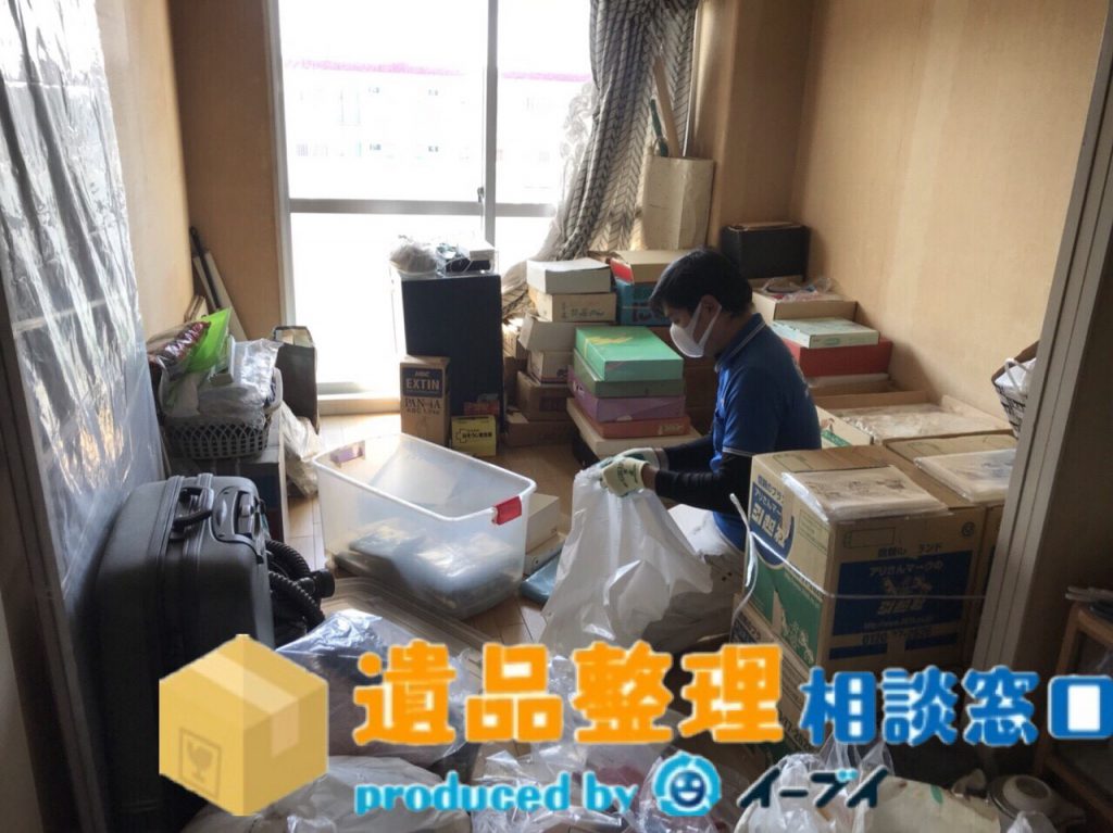 2018年7月8日兵庫県尼崎市で家財の仕分けや片付けの遺品整理のご依頼を頂きました。写真1
