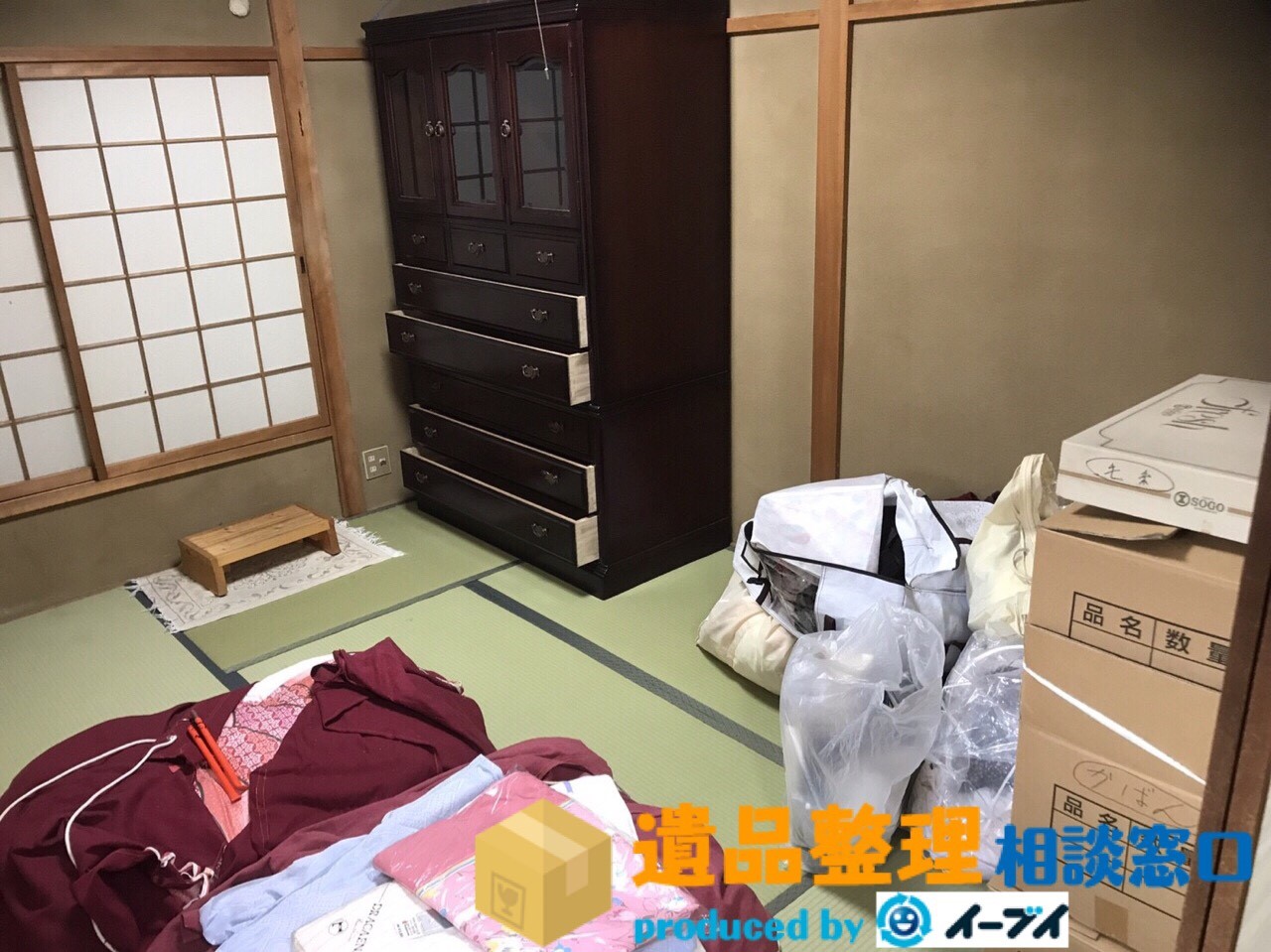 大阪府寝屋川市で遺品整理に伴い家具処分や遺品の処分をしました。のアイキャッチ