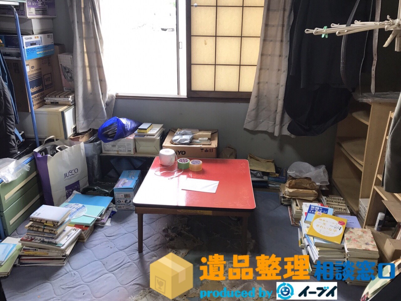 兵庫県川西市で遺品整理に伴う家具処分や生活用品の片付けをしました。のアイキャッチ