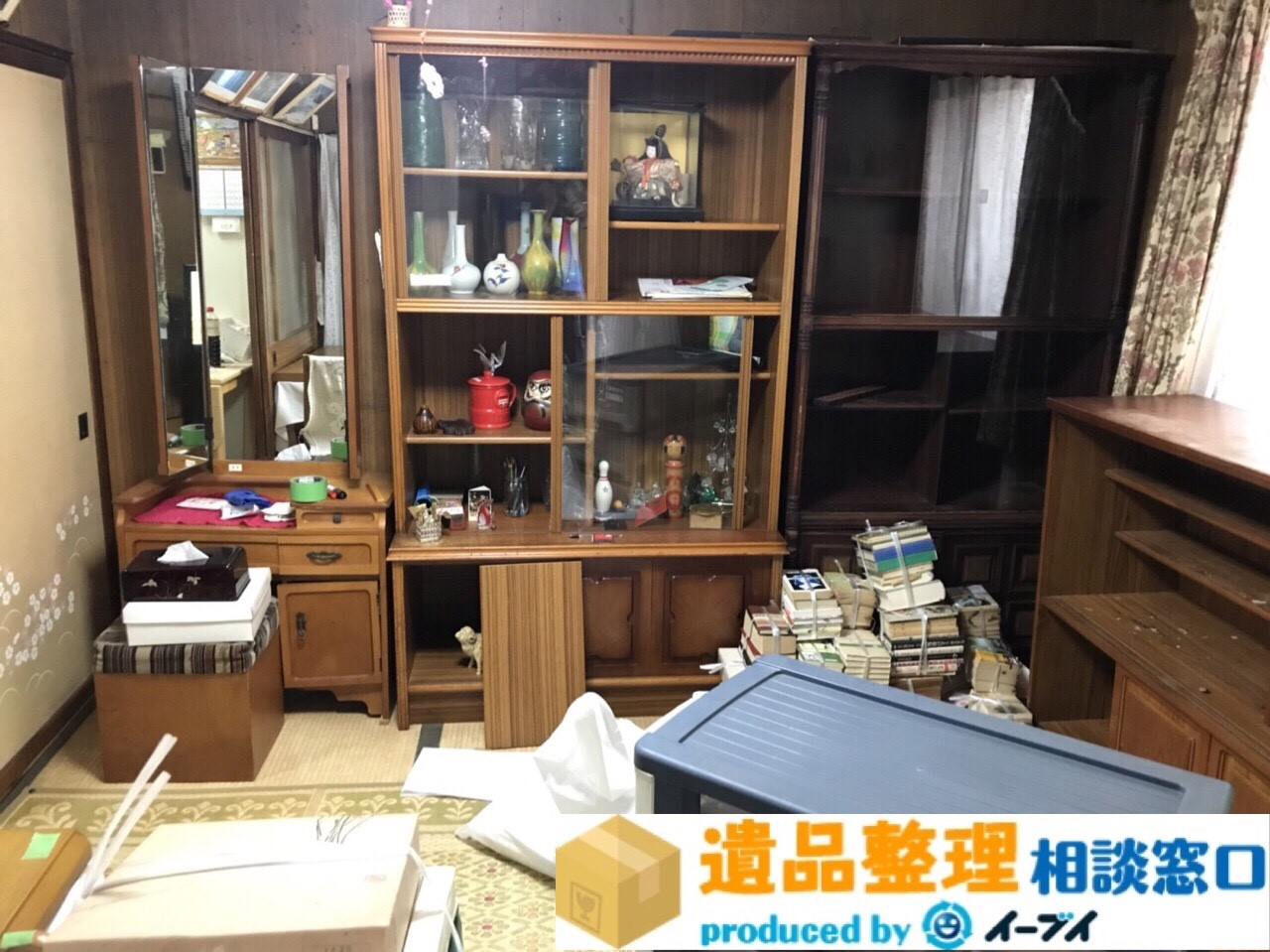 京都府八幡市で遺品整理に伴い家具や生活用品の処分をしました。のアイキャッチ