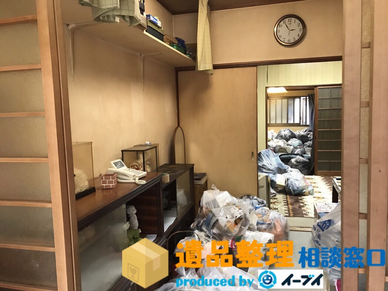 大阪府吹田市で遺品整理作業に伴い納屋の廃品や家具処分をしました。のアイキャッチ