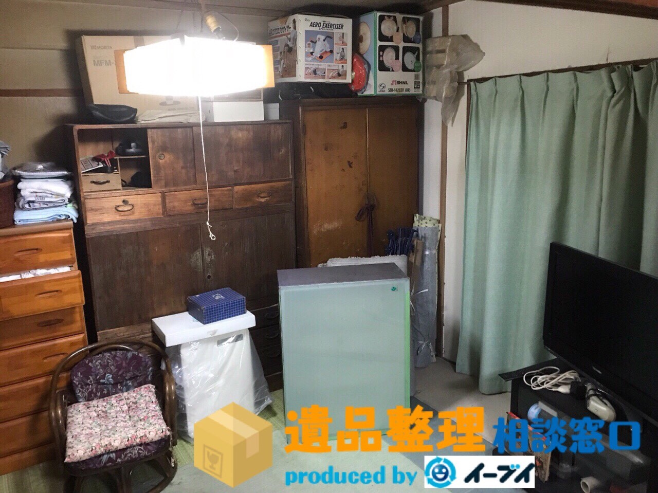 大阪府泉南市で遺品整理の作業で家財処分や片付け整理をしました。のアイキャッチ