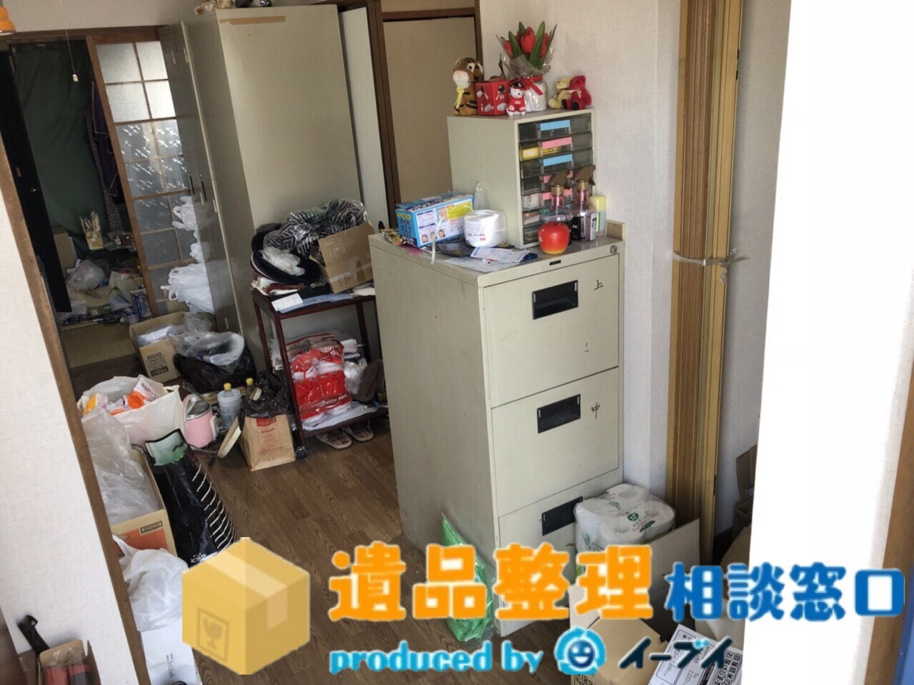大阪府堺市で生活ゴミや家具の処分で遺品整理のご依頼を頂きました。のアイキャッチ